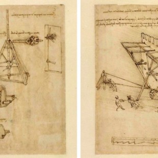 Publican online las 1.119 páginas del Códice Atlántico de Leonardo da Vinci (en)