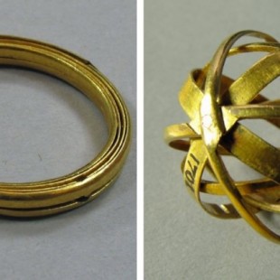 Estos anillos de 400 años de antigüedad se transforman en esferas astronómicas