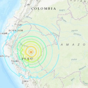 Terremoto de magnitud 8,0 sacude el norte de Perú