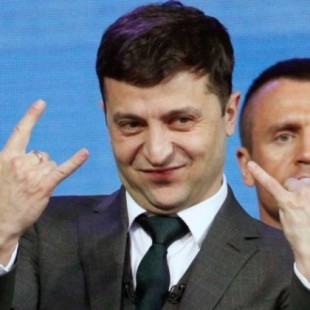Un presidente comediante para Ucrania
