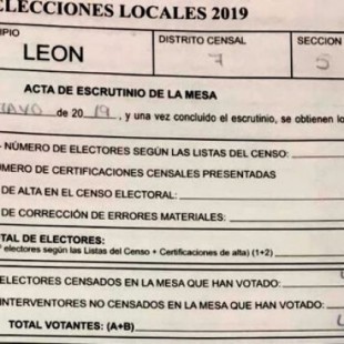 La Junta Electoral rectifica un acta errónea en León y deja a Vox fuera del Ayuntamiento