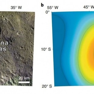 Los datos gravitacionales de Dawn sugieren que la cúpula de Ceres está hecha de lodo volcánico (ENG)