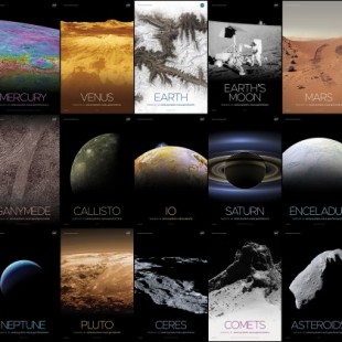 Paquete de posters descargables "El Sistema Solar y más allá" - NASA [ENG]