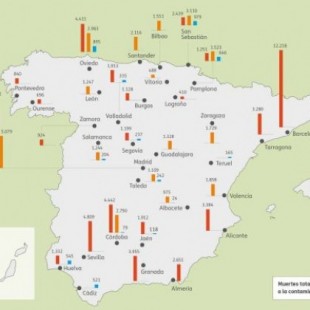 93.000 muertes en España a causa de la contaminación atmosférica en una década