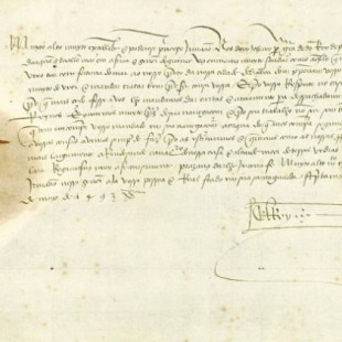 Hallan en Toledo el primer documento oficial que confirma el viaje de Colón a América