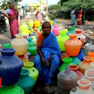 La sexta ciudad más grande de la India se queda sin agua [ing]