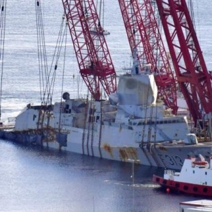 El Gobierno noruego no reparará la fragata de Navantia siniestrada