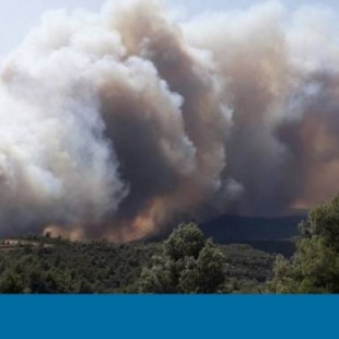 Un incendio descontrolado quema ya 2.500 hectáreas en Tarragona
