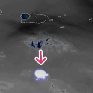 Observan por satélite la explosión en la atmósfera de un asteroide al sur de Puerto Rico (ING)