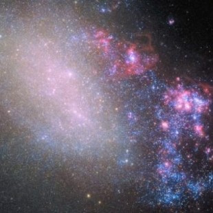 Imagen del Hubble muestra el caos que puede provocar una colisión galáctica