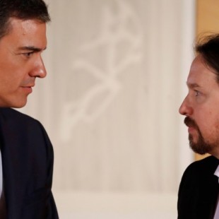 Termina la reunión entre Sánchez e Iglesias: "Más tarde o más temprano rectificarán", dice el líder morado