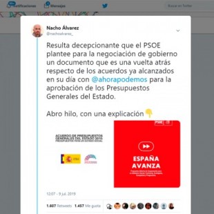 El paso atrás del PSOE en las negociaciones del que ningún medio habla