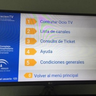 La Junta paraliza la gratuidad de la televisión en las habitaciones de pacientes de los hospitales