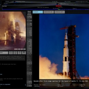 Sigue la misión Apolo 11 en "tiempo real" en tu navegador