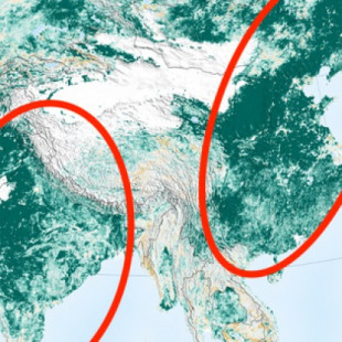 La NASA dice que la Tierra es más verde hoy que hace 20 años gracias a China y la India [ENG]