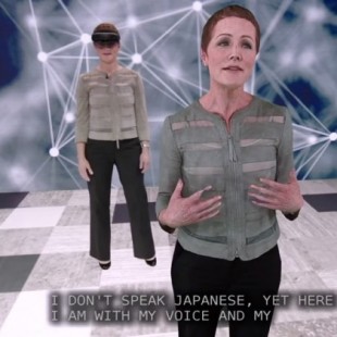 Microsoft muestra cómo son capaces de crear un holograma de ti mismo hablando perfectamente en otro idioma