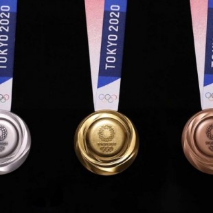 Las medallas de Tokio 2020 ya son oficiales y se fabricarán con toneladas de basura electrónica y móviles reciclados