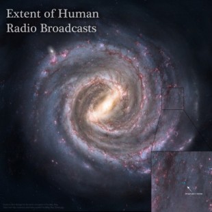 Así de lejos han llegado las transmisiones de radio humanas a la galaxia (eng)