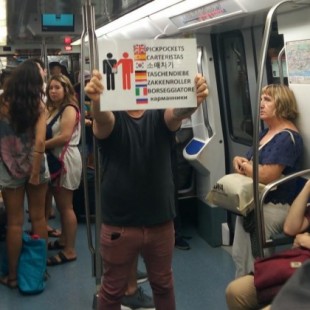 Las patrullas anticarteristas en el metro de Barcelona, un fenómeno en auge: ¿colaboración ciudadana o delincuencia? 
