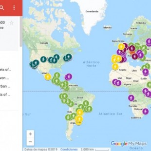 Un mapa con cientos de relajantes y curiosos «vídeo paseos» de todas partes del mundo