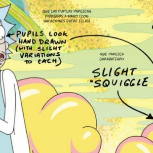 Un vistazo al arte de Rick y Morty: así dibujan aliens, personas pizza o planetas surrealistas