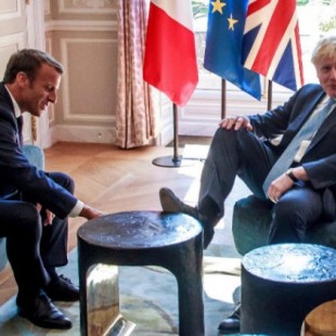 Macron advierte a Boris Johnson de que no hay tiempo para "un nuevo acuerdo"