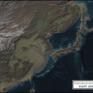 Así era el mapa del mundo en la última glaciación