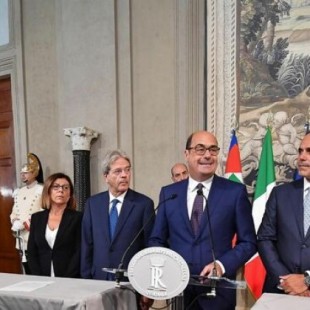 El Movimiento 5 Estrellas y el Partido Demócrata anuncian un acuerdo para formar Gobierno en Italia