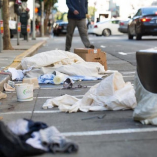 Las calles de San Francisco cubiertas de heces humanas por personas que viven en la calle