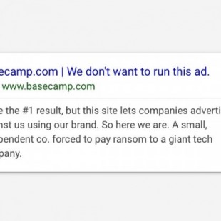 Los anuncios en Google son una "estafa" y un "chantaje" para Basecamp