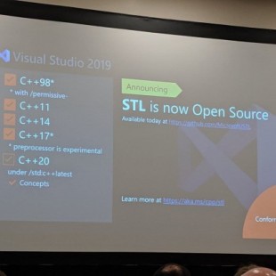 Microsoft ha liberado el código de su implementación de STL, la biblioteca estándar de C++