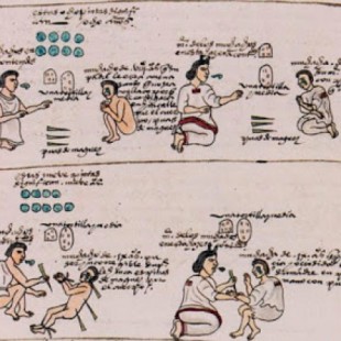 Los duros castigos que sufrían los niños aztecas