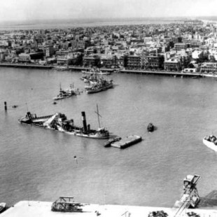 La historia de la "Flota Amarilla" atrapada en el Canal de Suez durante ocho años