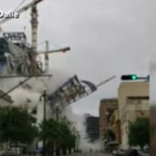 Un muerto, 18 heridos y 3 desaparecidos al colapsar Hard Rock Hotel en construcción en Nueva Orleans