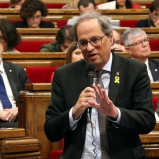 Torra reta al Estado: anuncia un referéndum y una Constitución catalana en 2020