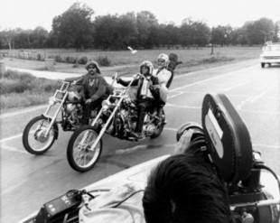 Fotografías de Easy Rider detrás de las cámaras