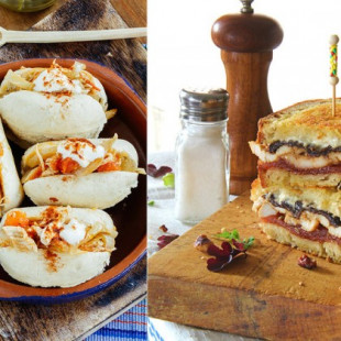 Siete recetas de sándwiches y bocadillos calientes fáciles y originales