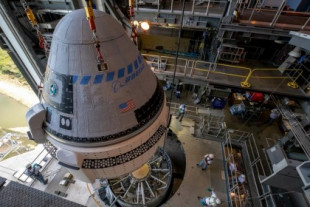 La primera Starliner que irá al espacio ya está acoplada a su cohete