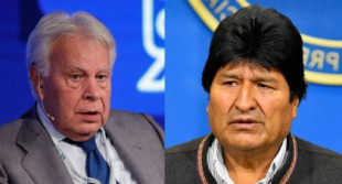 Felipe González: «A Evo Morales nadie le ha dicho que el cementerio está lleno de gente que se creía imprescindible»