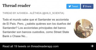 El Santander, El País y la privatización de los fondos de pensiones