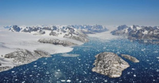 Groenlandia pierde hielo siete veces más rápido que en la década de los noventa