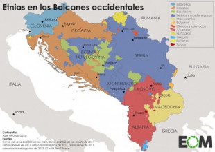 El mosaico étnico de los Balcanes