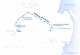 Un mundo multipolar fluye ya por gasoducto entre Rusia y China