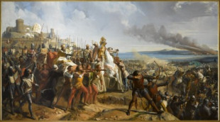 La batalla de Montgisard, cuando el exiguo ejército del Rey Leproso derrotó por sorpresa a Saladino