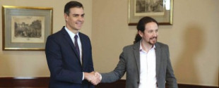 Sánchez e Iglesias presentarán esta tarde el programa del gobierno de coalición