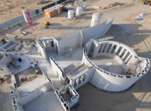 Edificio en Dubái: la mayor estructura impresa en 3D del mundo: solo fueron necesarios 3 trabajadores e impresora
