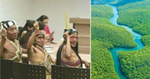 Tribu amazónica gana demanda contra compañía petrolera y salva medio millón de acres de selva