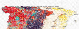 Radiografía de la población española: la brecha generacional, de origen y género, calle a calle