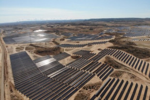 ACS conecta el mayor complejo fotovoltaico de Europa en Aragón de unos 800 MW