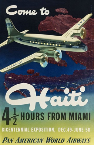 Antiguos carteles que nos recuerdan cómo fue la edad dorada de la aviación